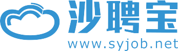 沙聘宝 logo